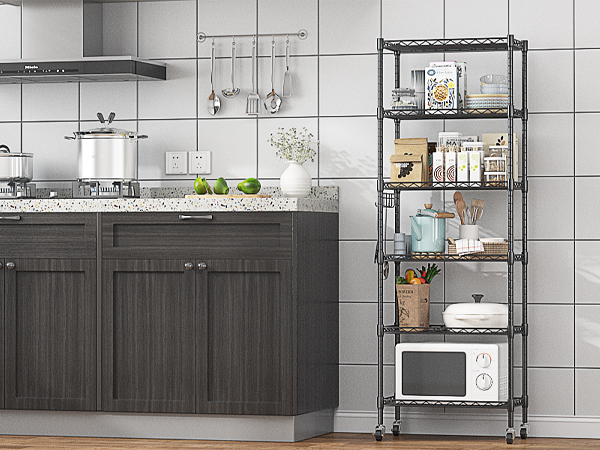 wire shelving unit 24 inches wide