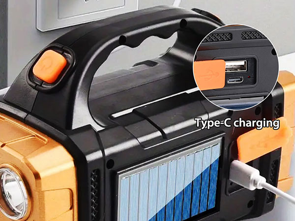 solar flashlight