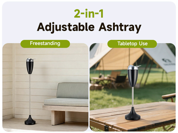 Adjustable Ash Tray