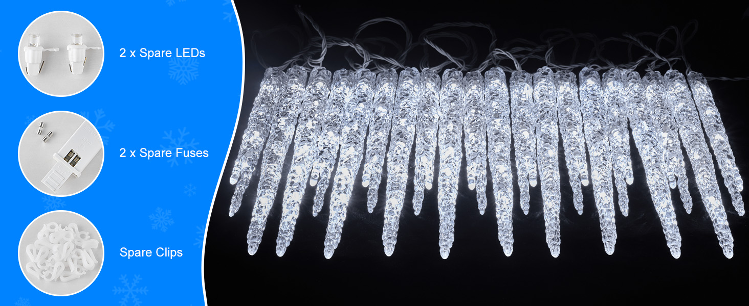 Icicle String Lights
