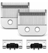 2 Pack Clipper Replacement Blades,Compatible with Andis Master Hair Cordless Clipper Fits MLC Model