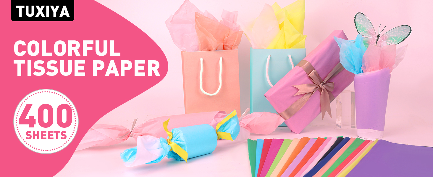 COLORFUL TISSUE PAPER