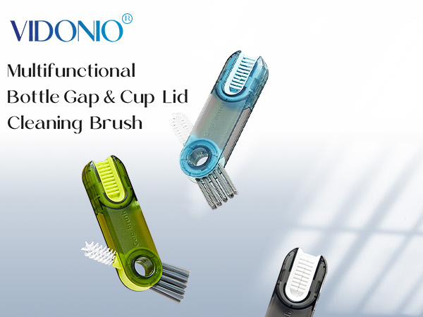 multifunction rotating crevice cleaning brush