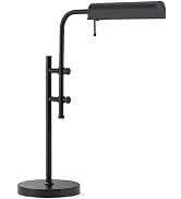 VONLUCE Rustic Desk Lamp, Adjustable Industrial Style Metal Table Lamp, Dimmable Reading Lamp for...