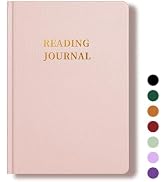 TSFPapier Reading Journal Book Lovers Gifts Book Journal Hardcover Leather For Readers Review and...