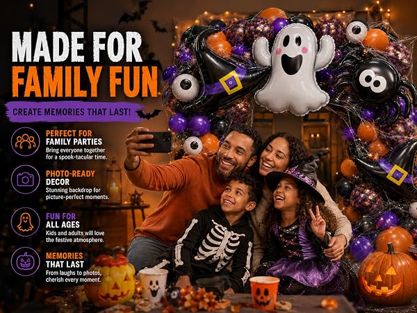Halloween Balloon Garland