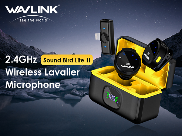 Wireless lavalier microphone