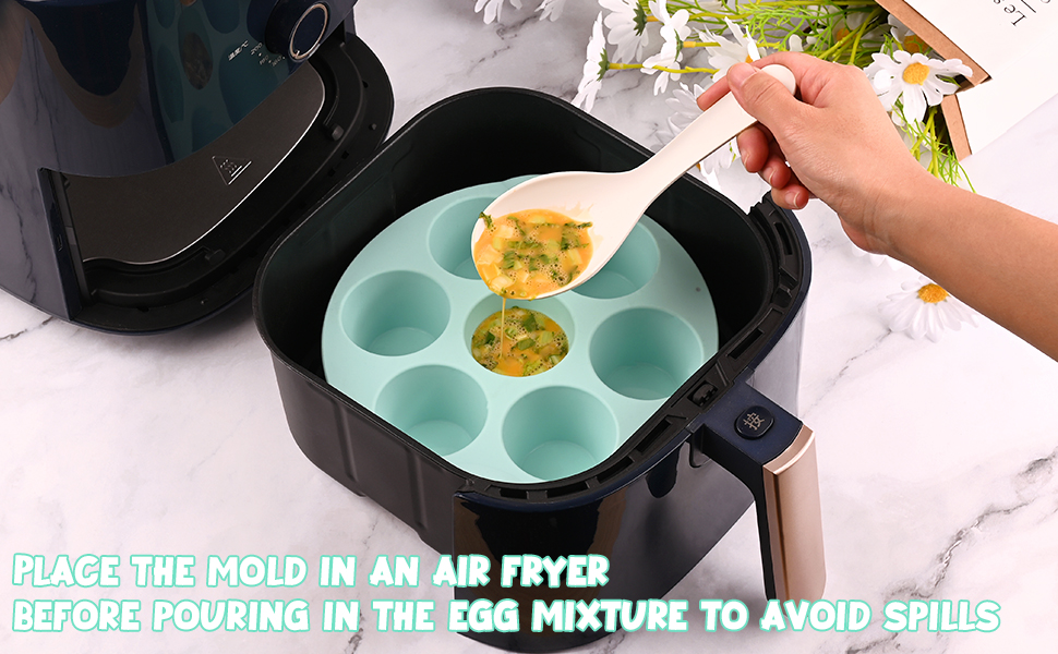 7 Cups Silicone Muffin Pan