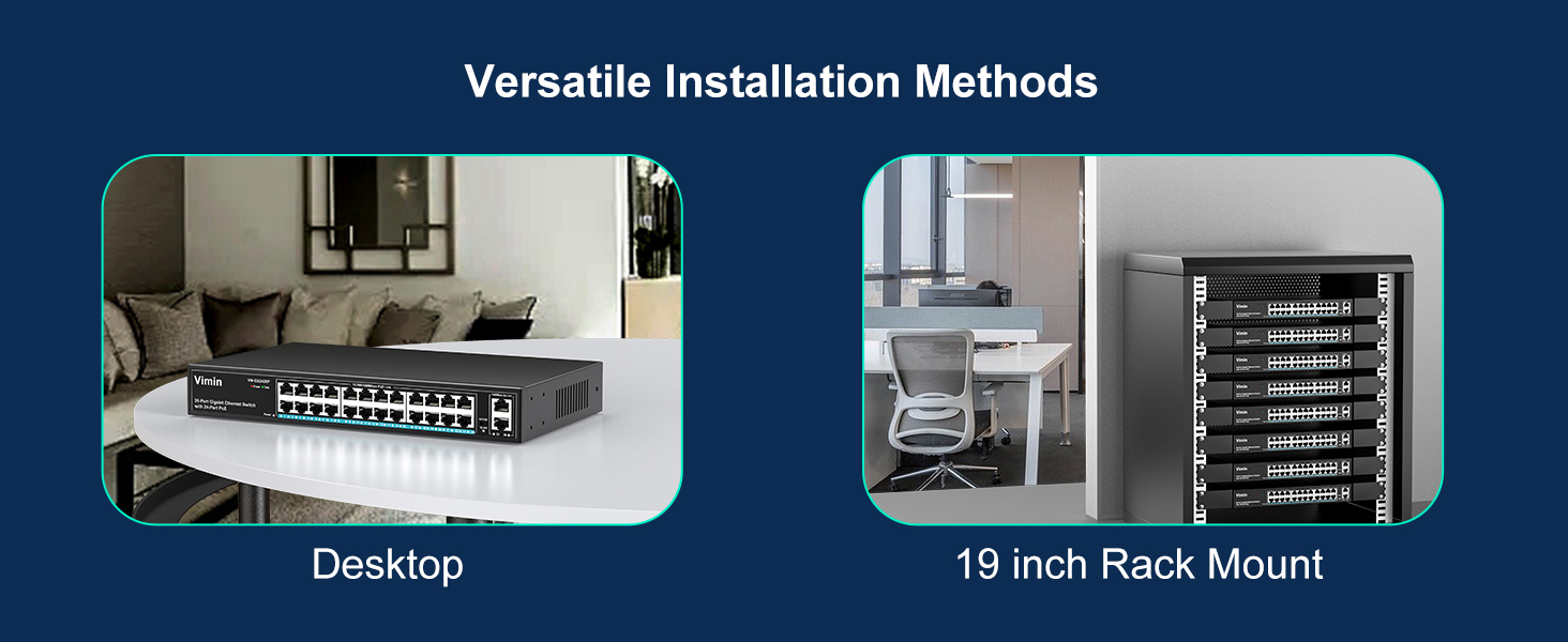 Versatile installation methods