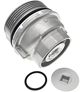Norkmdi Car Oil Filter Housing Cap Assembly, OEM#15620-31060 15643-31050 Aluminum Vehicle Engine ...