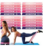 GHCTFE 20PCS Resistance Bands Bulk Set for Trainers, Small Groups & Fitness Classes, Mini Bands f...