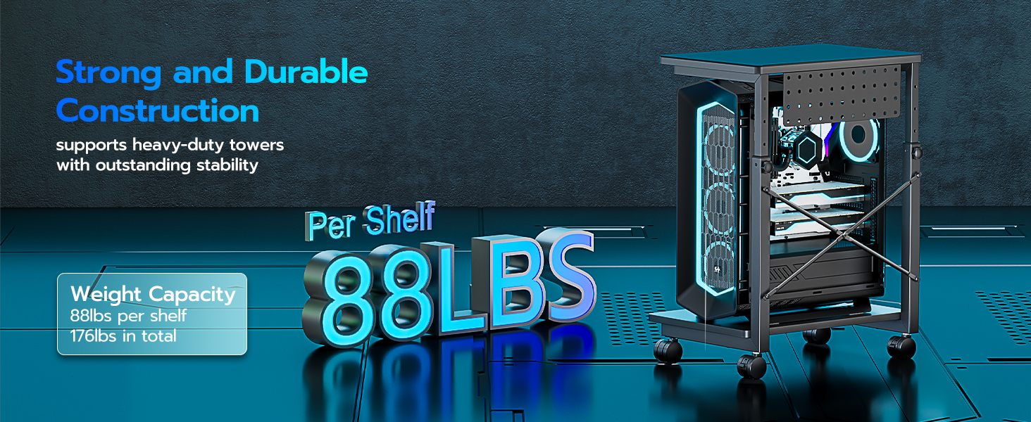 computer tower stand