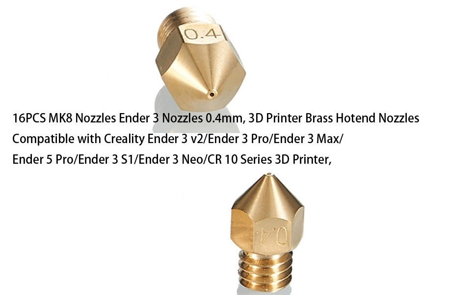 3D Printer Ender 3 Nozzles 0.4mm