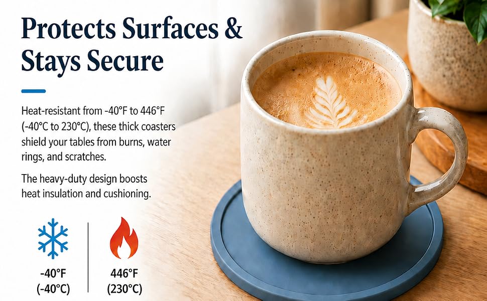 creative silicone coasters