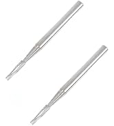 Seadiquiet 2Pcs Silver Professional Windshield Glass Drill Auto Glass Wind Shield Chip Repair 1MM...