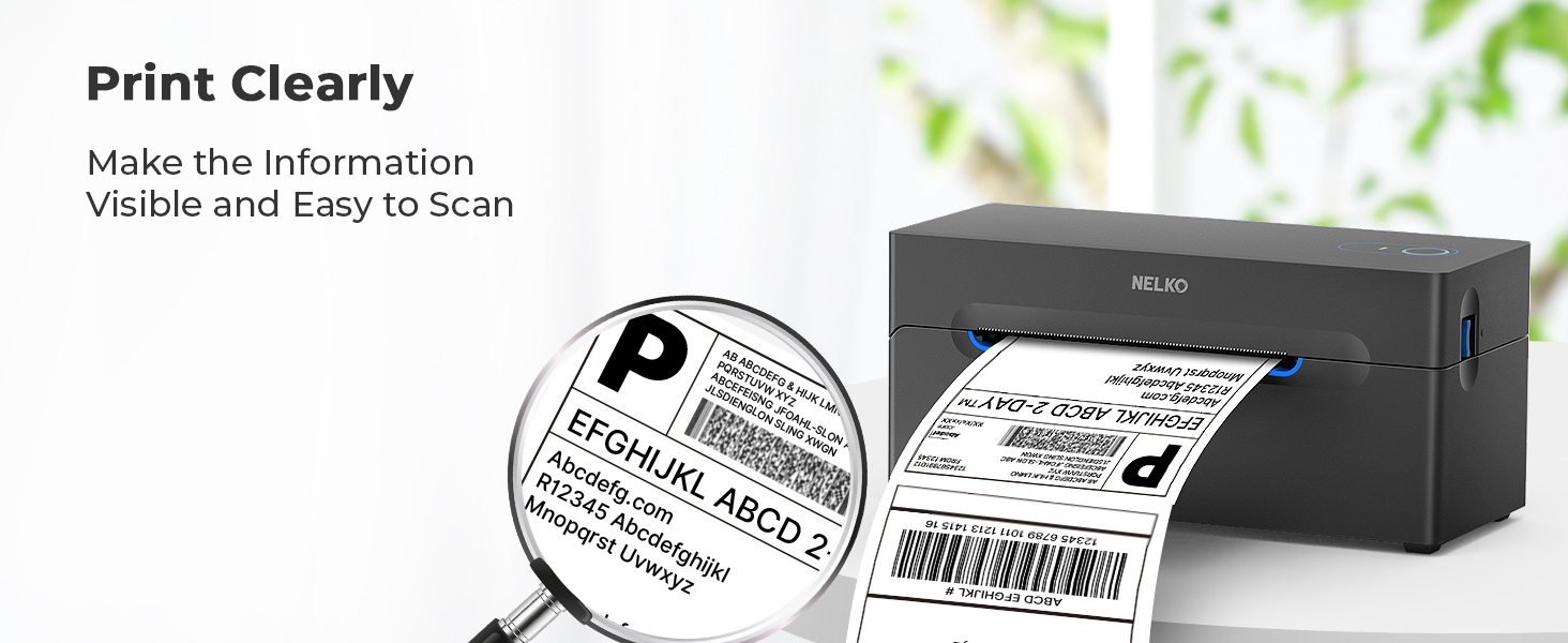 NELKO 4×6 Thermal Labels for Thermal Printer