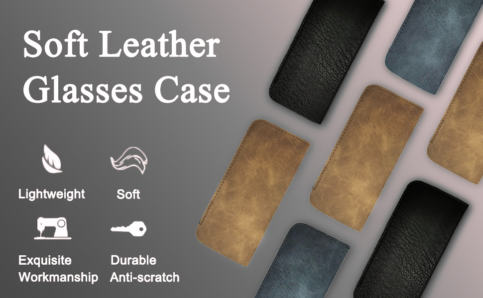 Leather Eyeglasses Case