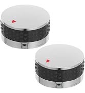 Mipcase 2pcs Expert Grill Parts BBQ Grill Knobs Replacement Diameter Electric Stove Knobs