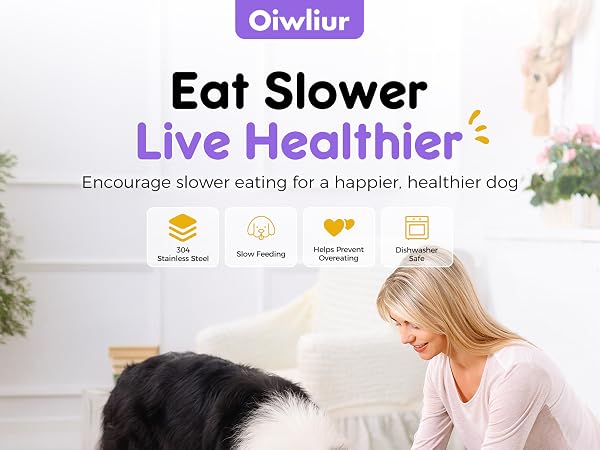 slow feeder dog bowls
