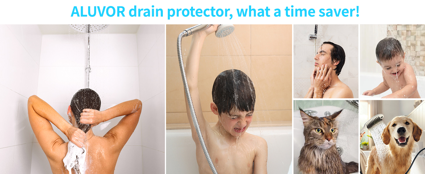 Tub Hair Catcher Drain Protector