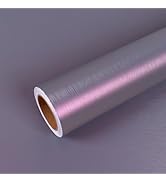 VEELIKE Lustre Purple Stainless Steel Contact Paper for Appliances Fridge Dishwasher Countertop P...