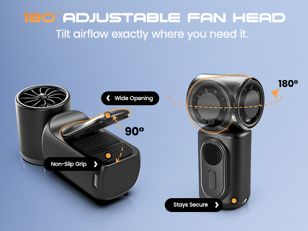Portable Clip-On Mini Fan