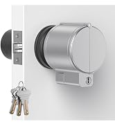 AST Door Knob Lockout Device with 3 Keys, Childproof Door Knob Covers, Lock Out to Smart Doorknob...
