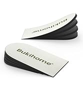 Adjustable Heel Lift Inserts for Shoes - Bukihome Orthopedic Shoe Lift for Uneven Legs 4 Layers H...