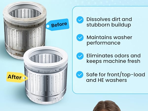 front load washer cleaner