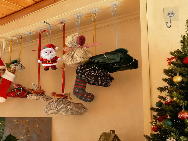 Christmas hooks