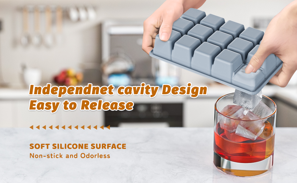 Food Grade Silicone lce Cube Trays