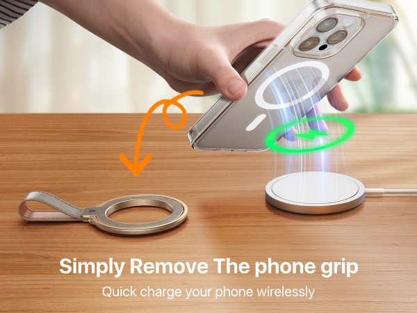 magnetic phone grip