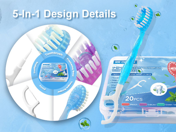 to go toothbrush disposable