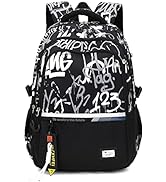 Armbq Kids School Backpack for Boys Casual Bookbags Elementary Middle School Bag Teens Lightweigh...