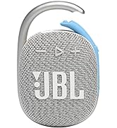JBL Clip 4 Eco - Ultra-Portable Waterproof Speaker (White)