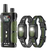 SLOPEHILL Dog Shock Collar,4200FT Dog Training Collar with Remote,IPX8 Waterproof E-Collar with B...