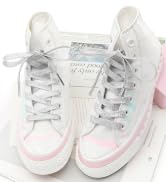Shiny Metallic Shoelaces with Gold Metal Tips