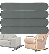 4 Pack Anti-Slip Furniture Rail Pads,Non Skid Furniture Pads for Recliners,Furniture Gripper Pad,...
