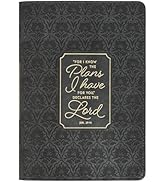 Christian Art Gifts Classic Journal For I Know the Plans Jer. 29:11 Bible Verse, Inspirational Sc...