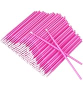 Micro Brushes, Microswabs For Eyelash Extensions & Makeup, Lint Free Lip Micro Applicator Brush, ...