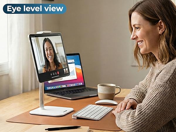 Cooper TabStand Mini height adjustable tablet stand for eye level view