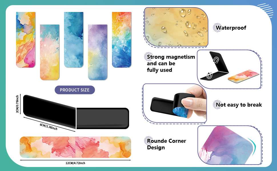 Magnetic Bookmarks