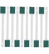 50PCS Disposable Crevice Cleaning Brushes, Disposable Toilet Brushes Crevice Cleaning Tools for T...