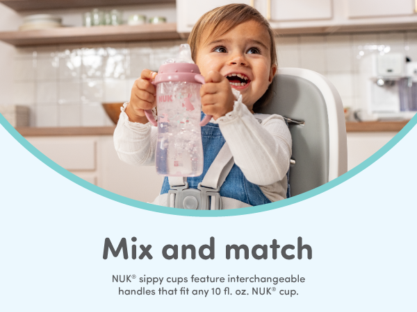 nuk first choise learner cup soft spout spill leak proof mickey mouse bpa free 6 months easy grip