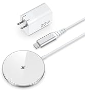 Magnetic Wireless Charger - NANAMI Fast Wireless Charging Pad for MagSafe Charger iPhone 15/14/13...