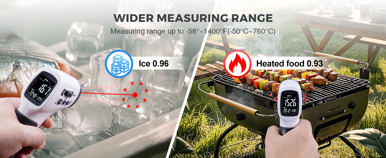 deep fryer thermometer for oil heat guns grill gun temp gun thermometer best thermometers cooking