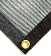 Heavy duty mesh tarp shade cloth screen