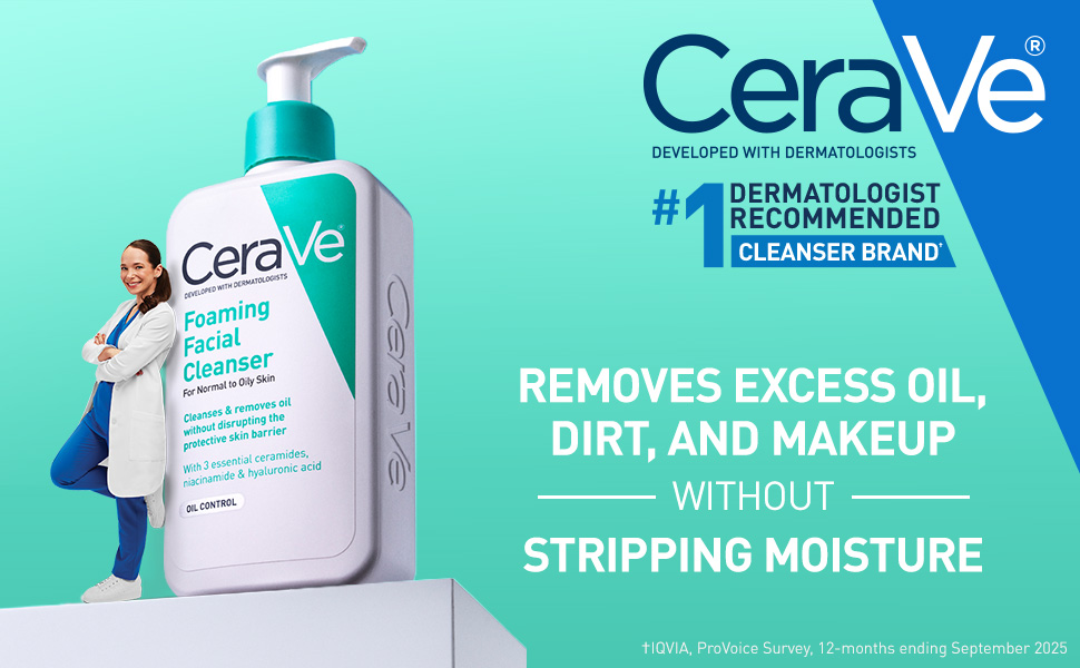 facial cleanser, ceramides, niacinamide