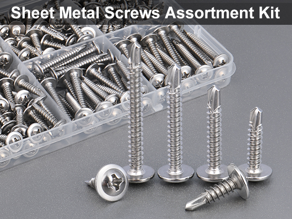 sheet metal screws assortment kit
