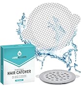 Aire Allure, 50 Pack, Disposable Shower Drain Hair Catcher Mesh Stickers…